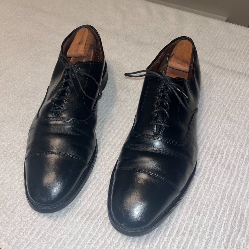 Allen Edmonds Park Avenue Black 14D Dress Shoes